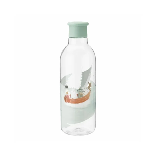 RIG-TIG x Moomin DRINK-IT vandflaske, grøn