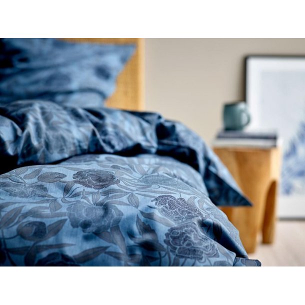 Sdahl satin sengest Tapestry, indigo 140x220cm
