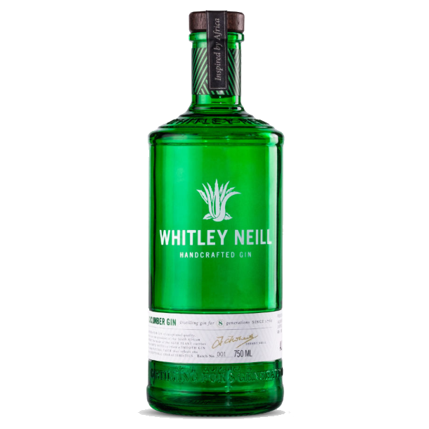 Whitley Neill Aloe and Cucumber Gin 43% vol. 70cl.