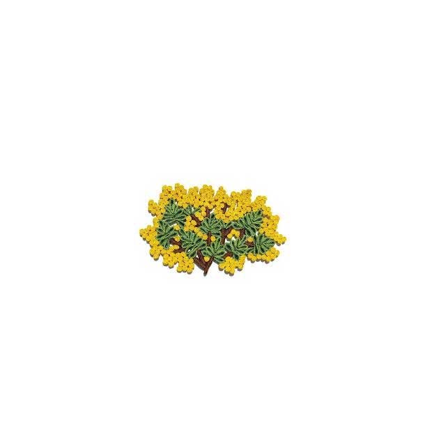Seletti bordskner, Florigraphie, Mimosa, stor