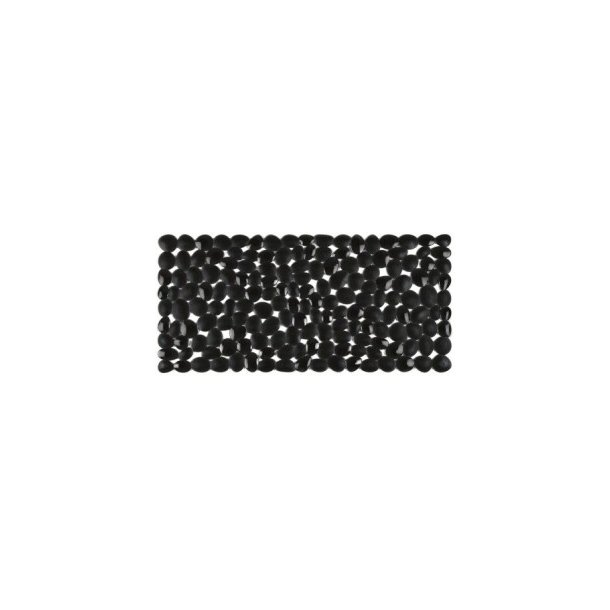 Spirella Pebble Antiskrid badindlæg - 75 x 36 cm - sort