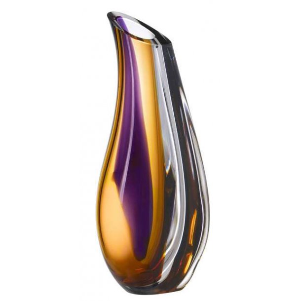 Kosta Boda Orchid vase 370 mm i Orrefors krystal