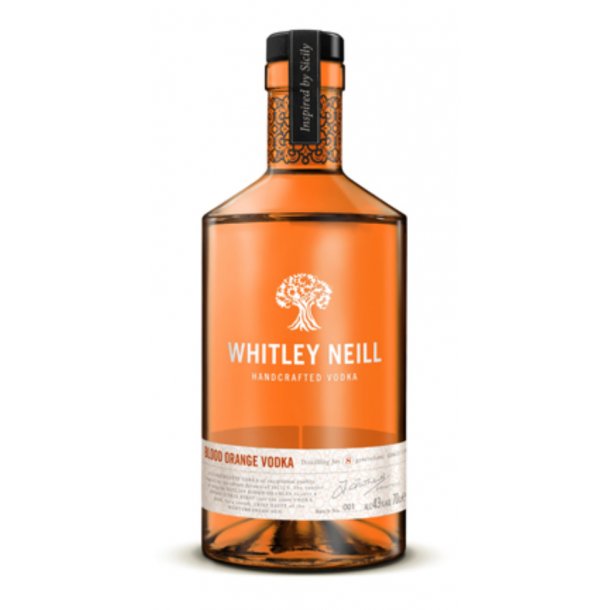 Whitley Neill Blood Orange Vodka, 43% vol. 70cl.