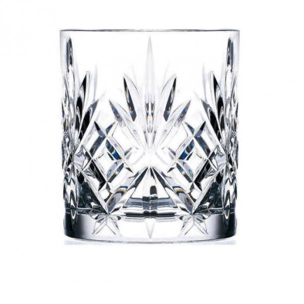 Lyngby Glas Melodia Drinks Lowball glas, krystal 31 cl - 6 stk